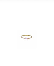 Cargar imagen en el visor de la galería, ANILLO RUBI ORO