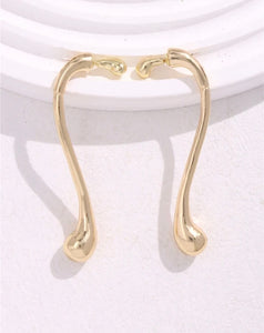 GOLD TEAR EARRINGS