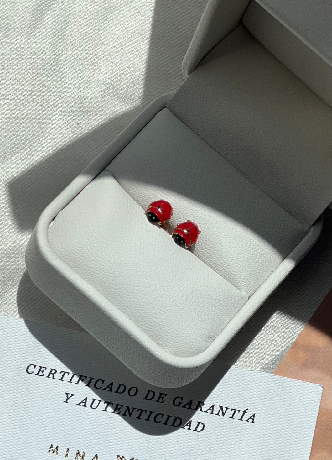 LADYBUG EARRINGS