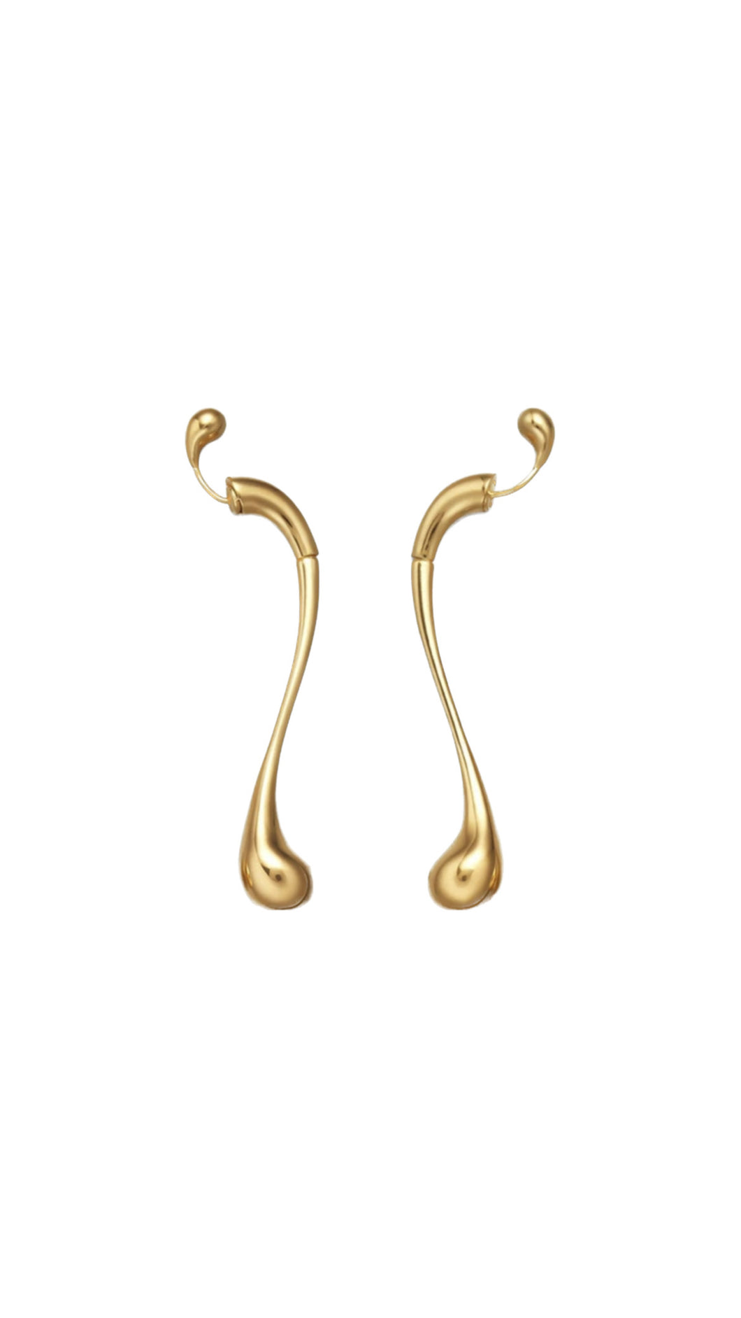 GOLD TEAR EARRINGS