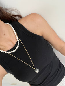 CHUNK PEARL NECKLACE