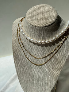 CHUNK PEARL NECKLACE